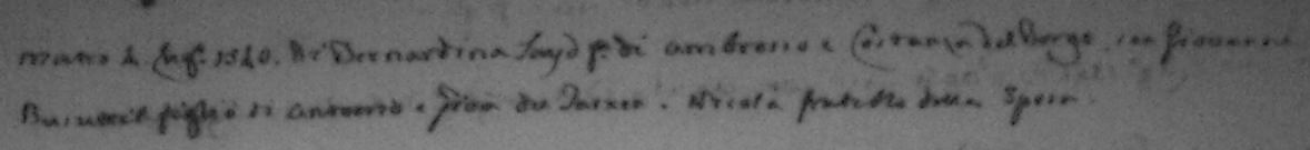 Contrat de mariage Bernardina SAID - Giovanni BUSSUTIL Contrat de mariage Bernardina SAID - Giovanni BUSSUTIL
